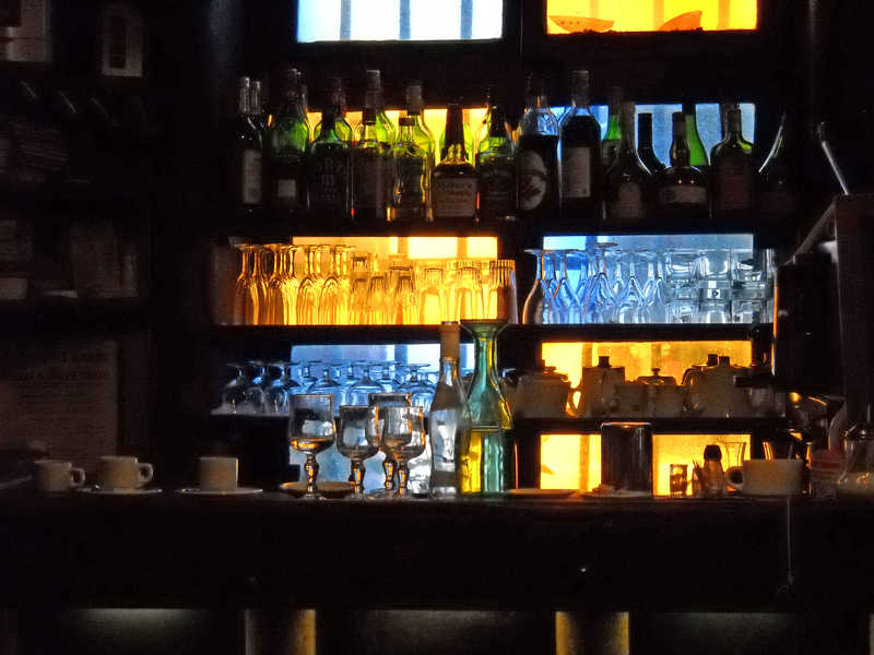 backlit cafe bar ile st louis