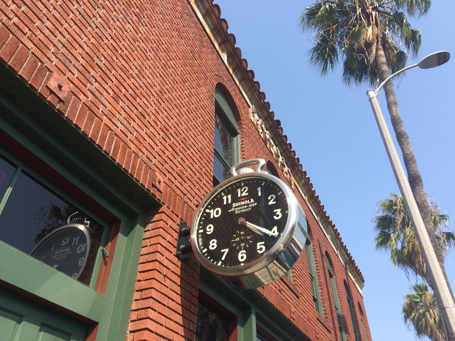 shinola clock
