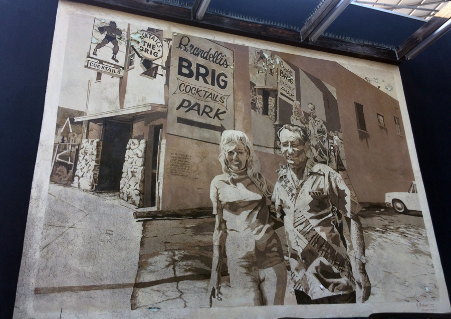 the brig mural